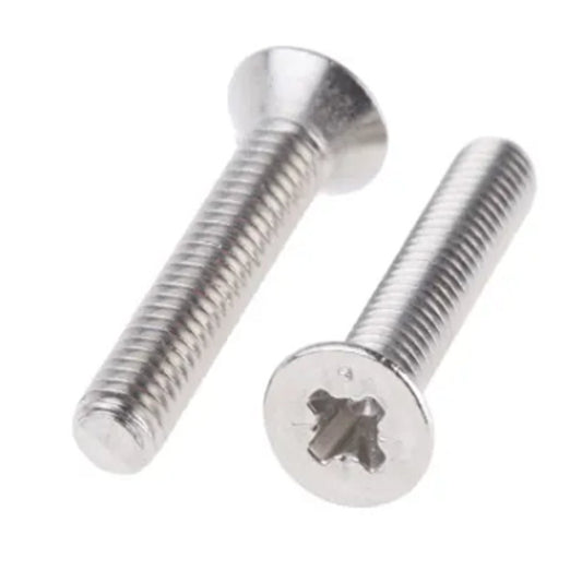 M4 x 20mm Countersunk Machine Screw Posidrive - A4 Stainless Steel