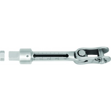 Ronstan RF1481-04 Turnbuckle Body, Calibrated, Lock Nut, 1/4"