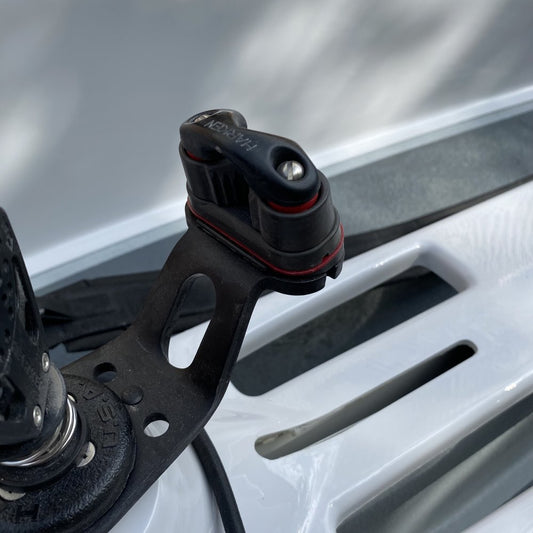 Harken 205 Ball Bearing Swivel Mainsheet Cam Base - Low Profile.