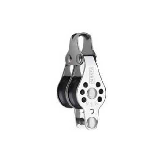 Harken 227 22mm Double Micro Block with Becket