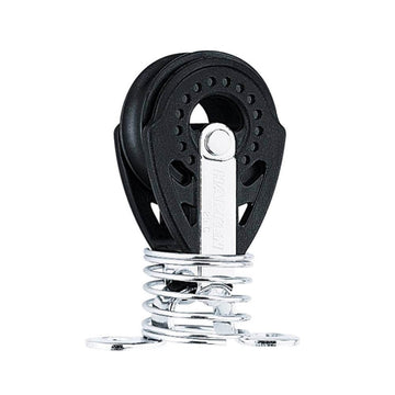Harken 349 29mm Single Carbo Block with Spring & Eyestrap.