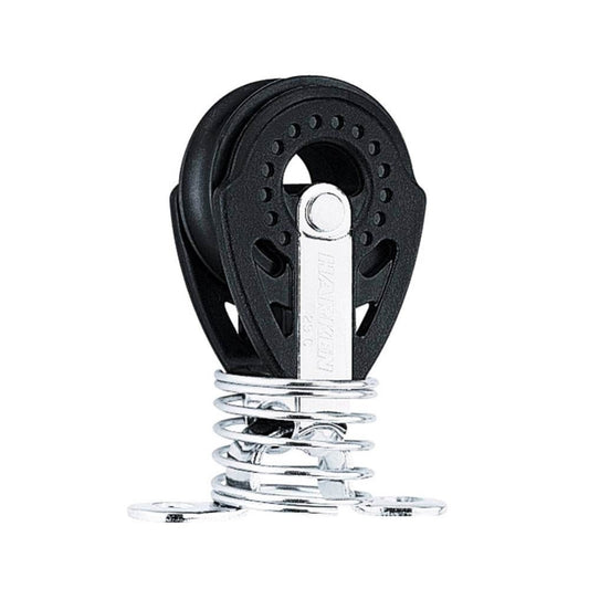 Harken 349 29mm Single Carbo Block with Spring & Eyestrap.