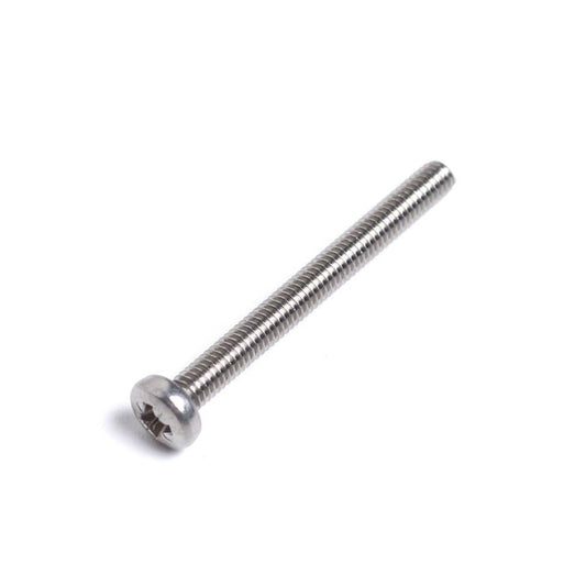 M5 x 100mm Pan Head Machine Screw - A4 Stainless Steel.
