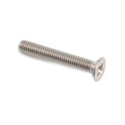 M4 x 50mm Countersunk Machine Screw - A4 Stainless Steel