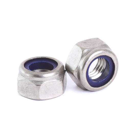 M5 Nyloc Nut - A4 Stainless Steel