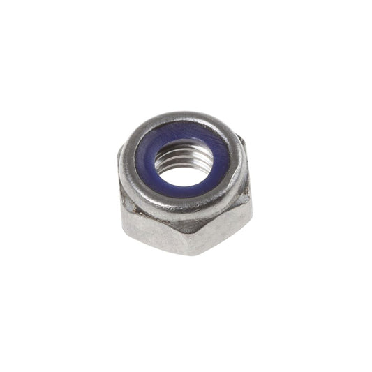 M3 Nyloc Nut - A4 Stainless Steel.