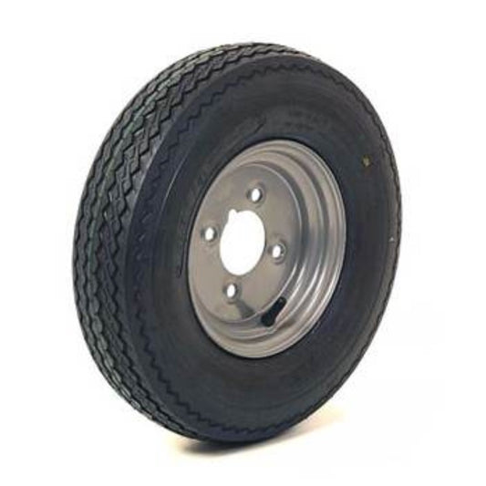 10" Road Wheel (500x 10") PCD 4"  4 ply high speed.