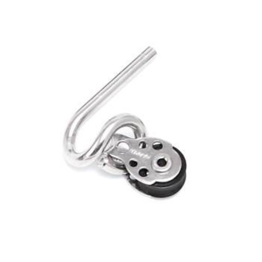 Clew Hook and Harken Block for a Laser/ILCA.