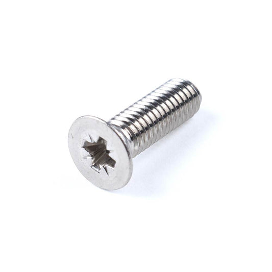 M5 x 16mm Countersunk Machine Screw - A4 Stainless Steel - Pozidrive Head