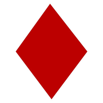 Laser/ILCA 240mm Red Rhombus/Diamond for Women.