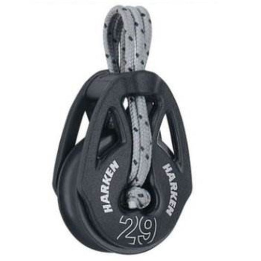 Harken 2146 29mm Carbo T2 Soft-Attach Block - Open Center.