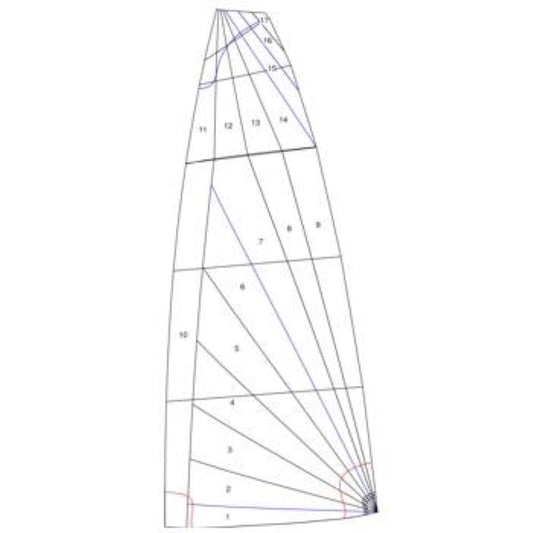 4000 mainsail, radial cut - new Rooster Licence holder supply.