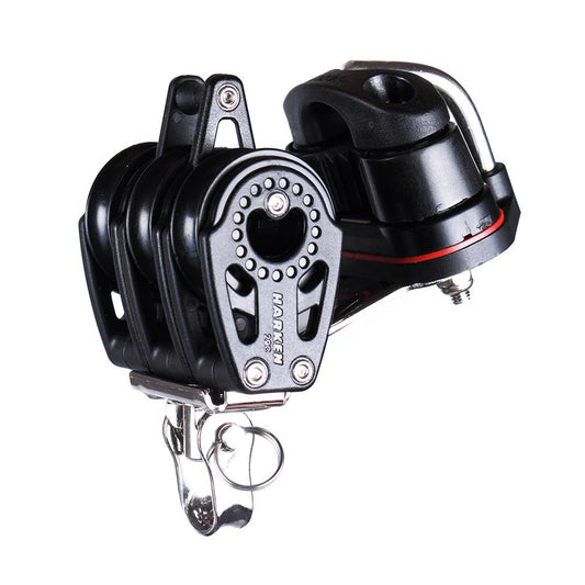 Harken 347 Triple Becket Fiddle Block - with Easy Release Fairlead