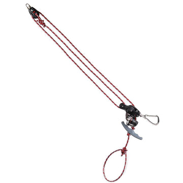 Sailing Solutions Worlds Topper Harken Kicker with easy release fairlead.