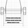 180-275 Type Approved Combi Road Trailer Complete - 8" wheels