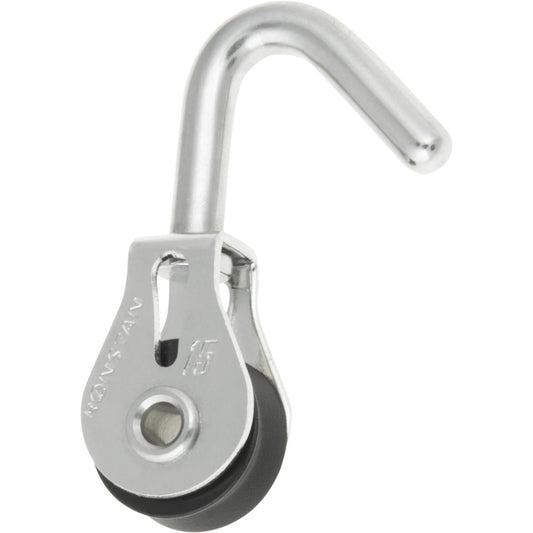 Ronstan RF15180 Series 15 Single Block, Swivel Head Hook.
