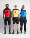 Set de Chalecos Podium (3 colores)