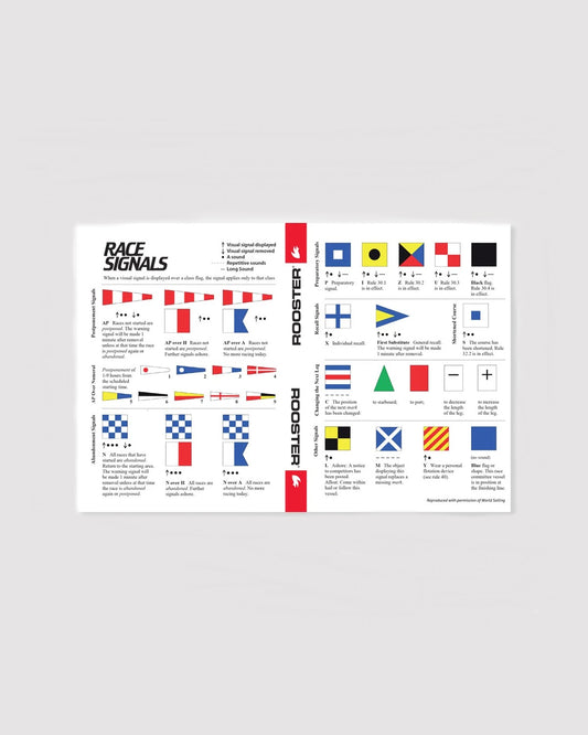 ROOSTER Race Signals Sticker (23CM x 15CM).