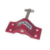 Seasure 18.14DLR 5mm Bottom Transom Release Pintle (RED) - 4 Hole Mounting, Drop Nose Pin