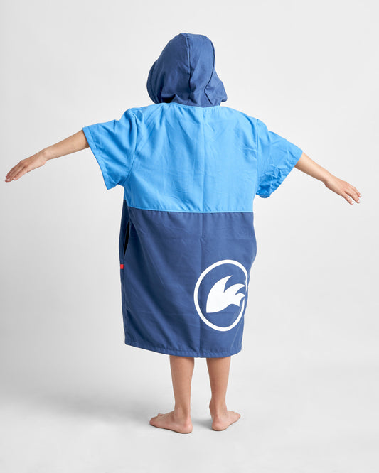 Poncho Infantil de Microfibra de Secado Rápido