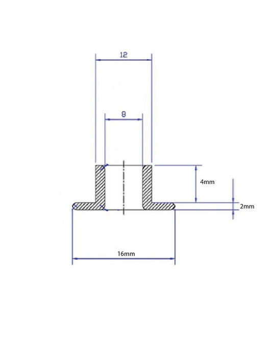 Casquillos para mástil de embarcación ligera Ceilidh Europe (par)
