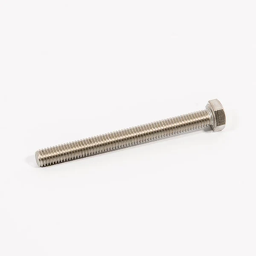 M8 x 70mm Plain Hexagon Bolt - A4 Stainless Steel.