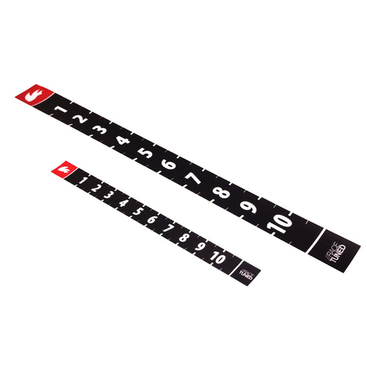 Calibration Sticker - Number Graduated in 2 sizes - Single item.