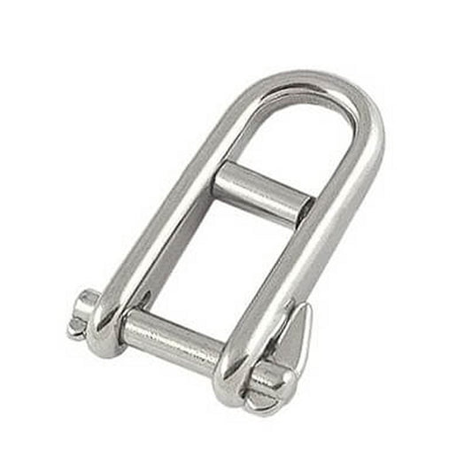 Halyard Shackle with locking pin and Bar