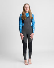 Load image into Gallery viewer, JUNIOR Girls ThermaFlex 1.5mm LongJohn- SEAGRASS