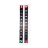 Calibration Sticker - Number Graduated Port/Starboard  (16.5cm x 2cm) - set of 2.