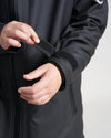 Outlet - JUNIOR Aquafleece Robe- BLACK/RED