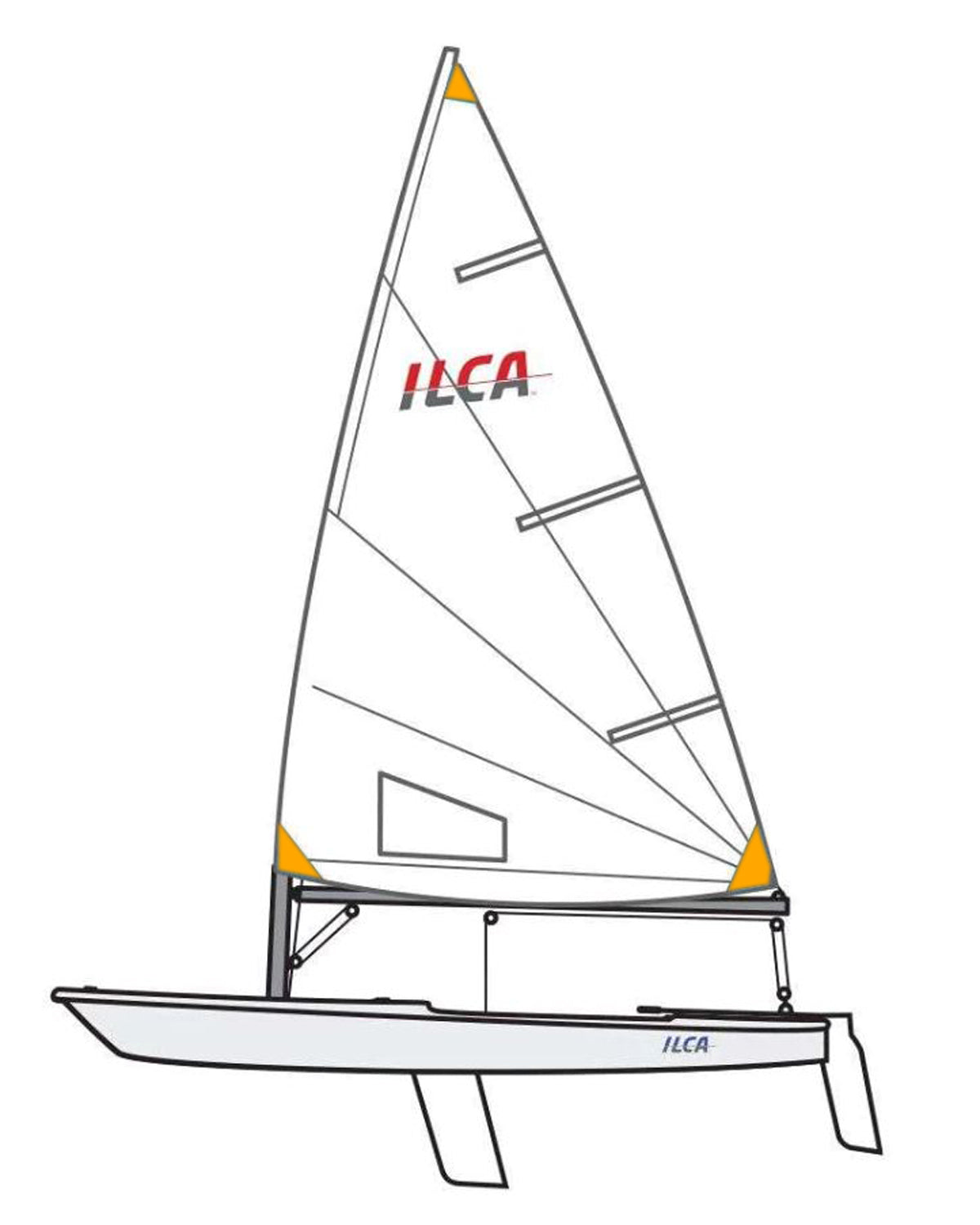 Official ILCA 4 Sail