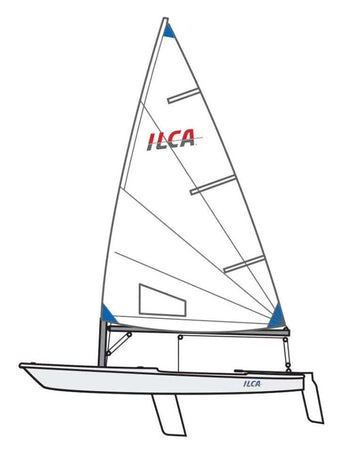 Official ILCA 6 Sail.