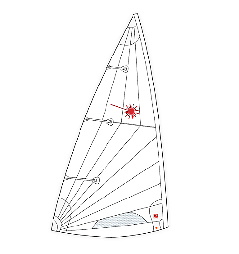 Laser MKII Class Compliant Sail