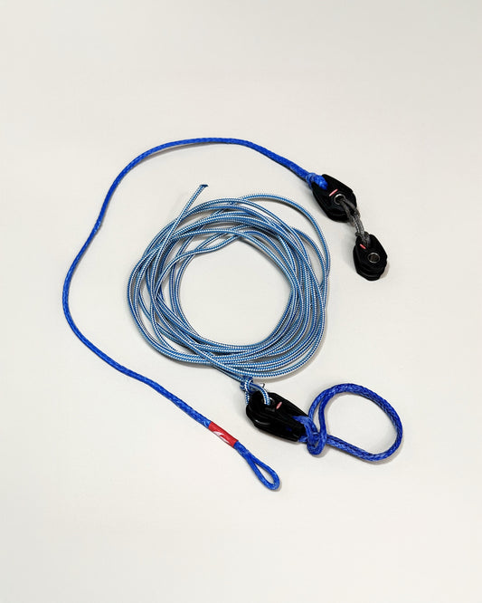Rooster Downhaul/Cunningham options for an ILCA/Laser 8:1