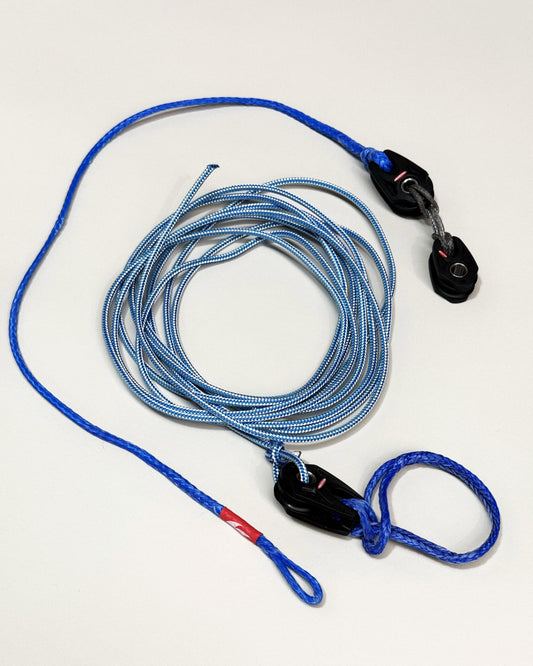 Rooster Downhaul/Cunningham options for an ILCA/Laser 8:1.