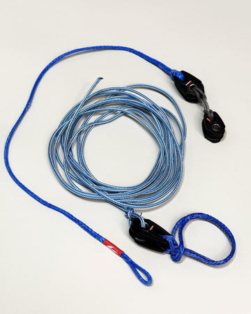 Rooster Downhaul/Cunningham options for an ILCA/Laser 8:1