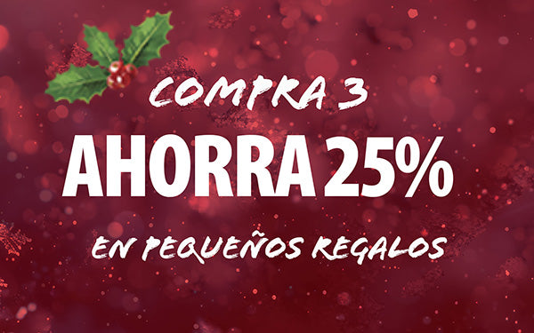 Compra 3 y Ahorra un 25%