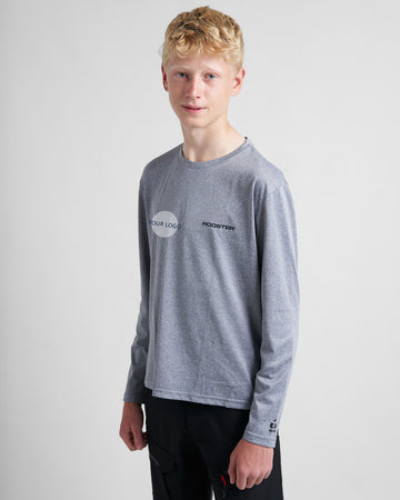 JUNIOR Quick Dry UVF  T-Shirt Long Sleeved - Custom Printed.
