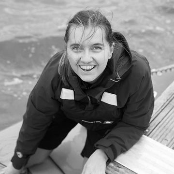 photo of events and sponsorship manager paddleboarding 
