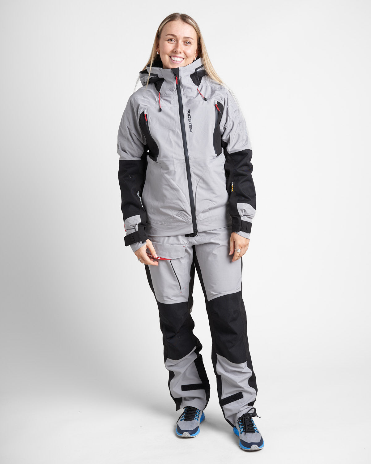 ROOSTER ロングジョン グレー/ブラック　セーリングウェア Rooster Inshore Sailing Jacket, Unisex, SB1 fabric technology with
